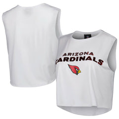 NFL Arizona Cardinals Cuce Women's Sequin Cropped Tank Top