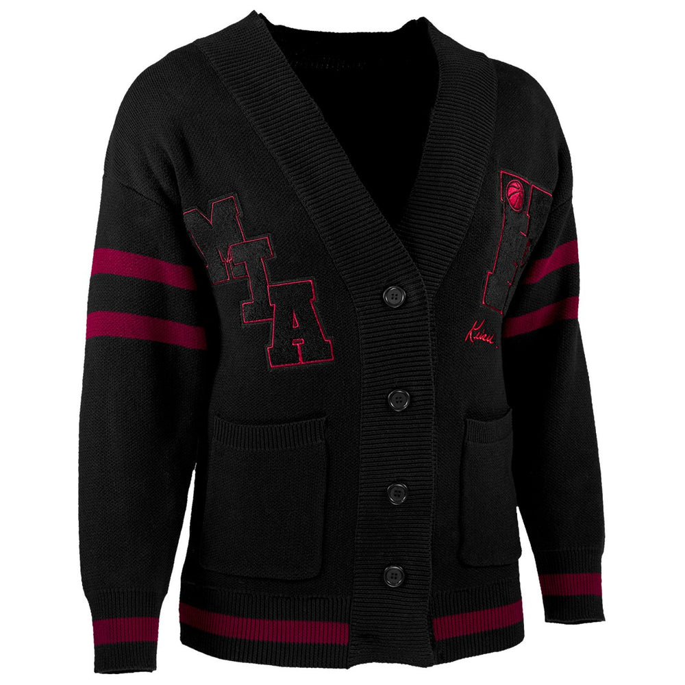 Miami Heat NBA x Keiser Clark No Caller ID Button-Up Cardigan - Black/Red on sale