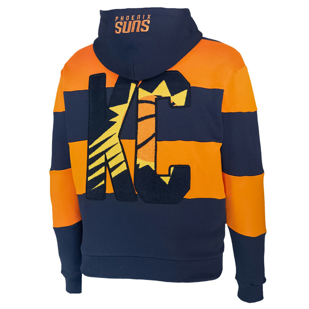 Phoenix Suns NBA x Keiser Clark No Caller ID Pullover Hoodie - Navy/Orange outlet