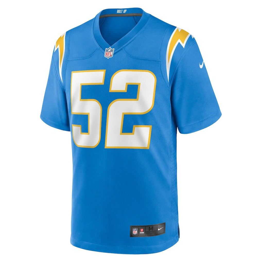 NFL Los Angeles Chargers Khalil Mack  Game Jersey