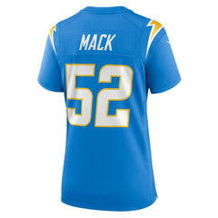 NFL Los Angeles Chargers Khalil Mack  Women's Player Jersey