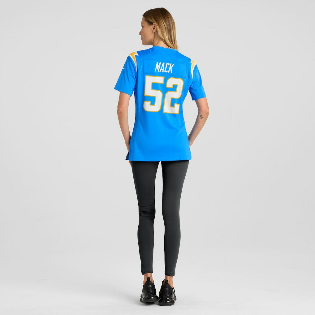 NFL Los Angeles Chargers Khalil Mack  Women's Player Jersey