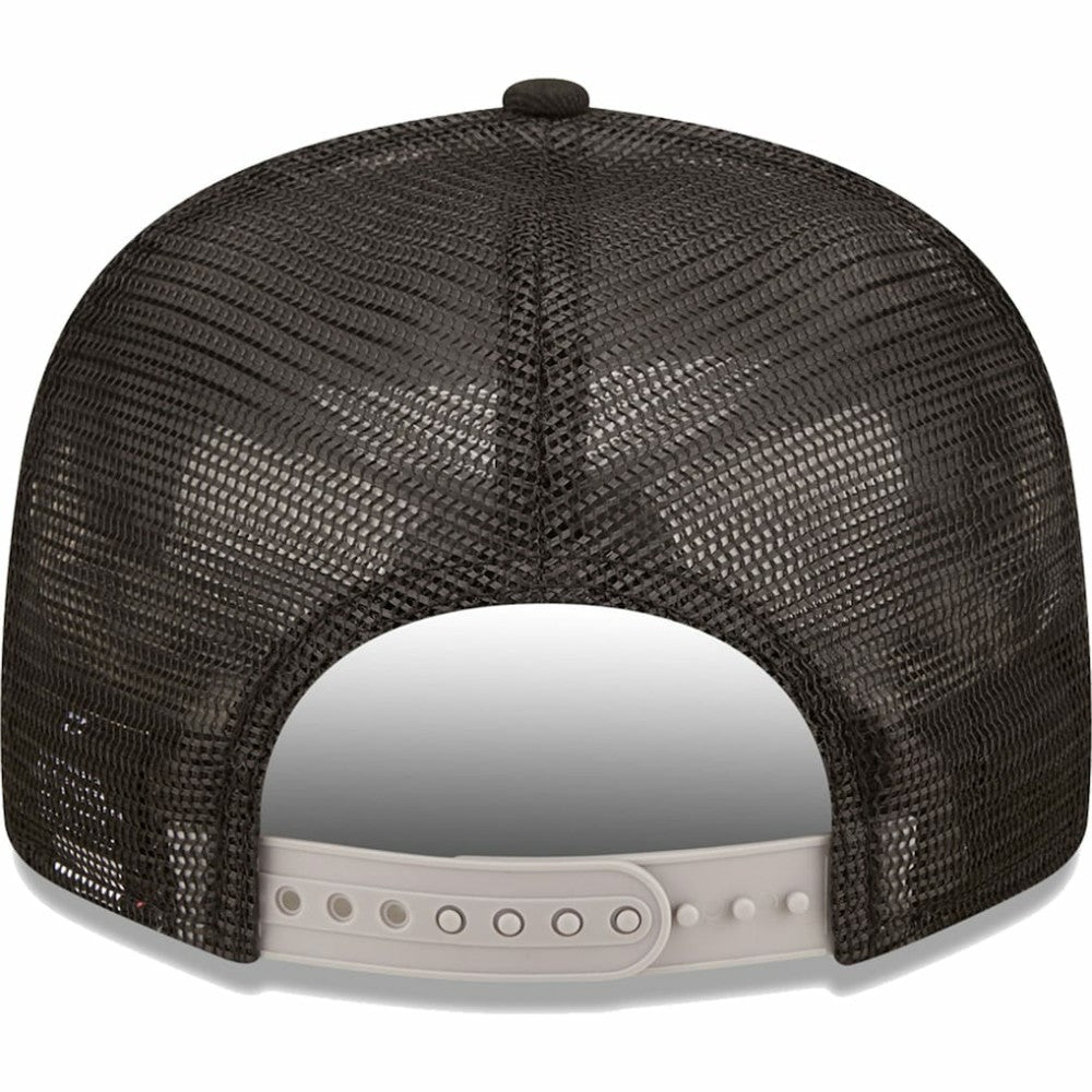 Chicago White Sox Patriot Trucker 9FIFTY Snapback Hat - Black | New Era