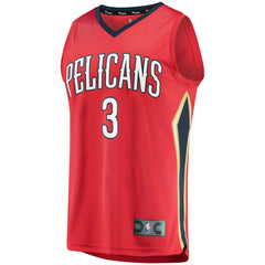 C.J. McCollum New Orleans Pelicans Fast Break Replica Player Jersey - Statement Edition - Red | Fanatics discount