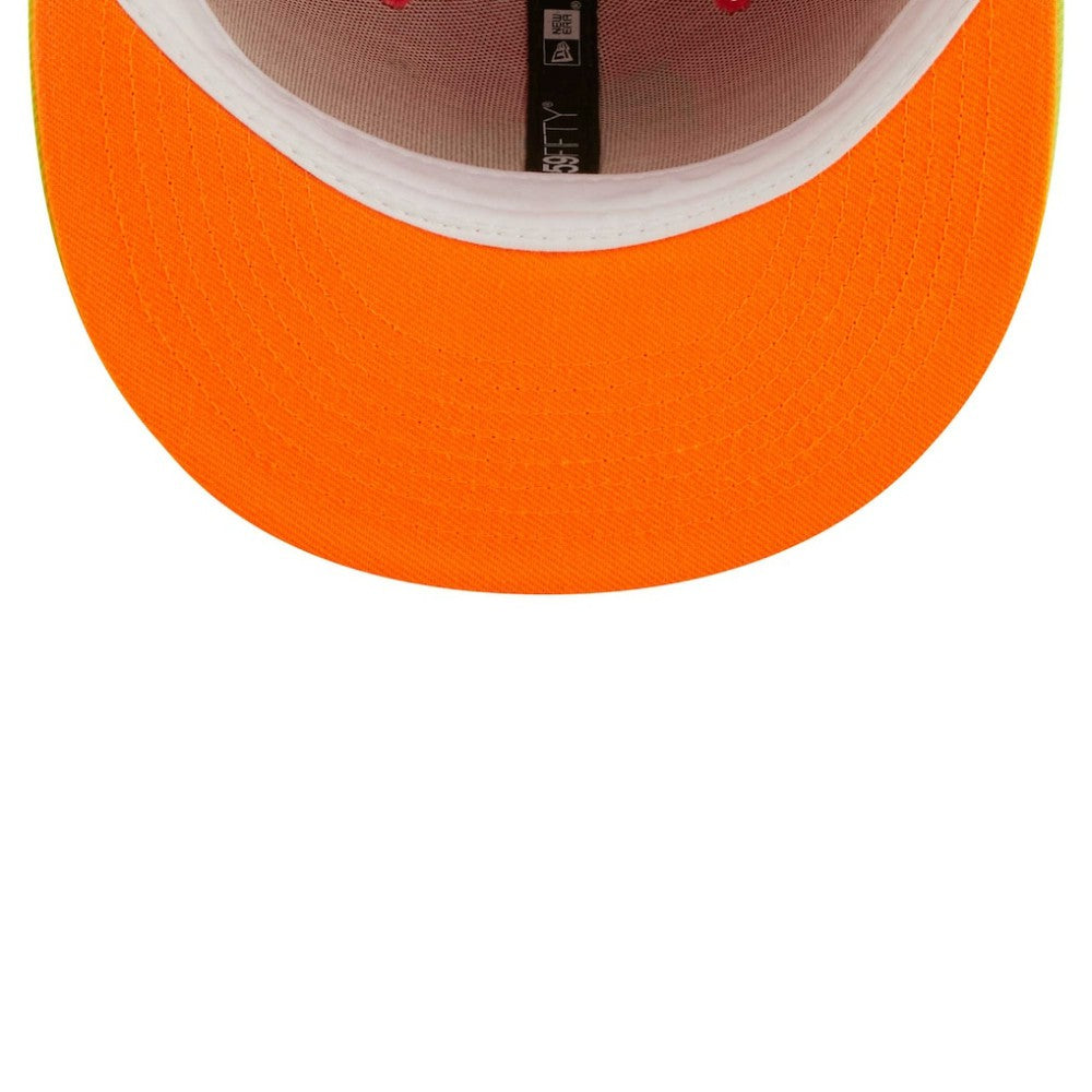 Chicago White Sox   Lava Highlighter Combo 59FIFTY Fitted Hat - Red/Neon Green | New Era