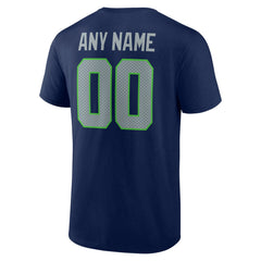 NFL Seattle Seahawks Team Authentic Personalized Name & Number T-Shirt