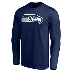 NFL Seattle Seahawks Team Authentic Personalized Name & Number Long Sleeve T-Shirt