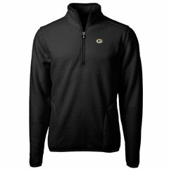 NFL Green Bay Packers Cutter & Buck Big & Tall Cascade Eco Sherpa Fleece Quarter-Zip Pullover Jacket
