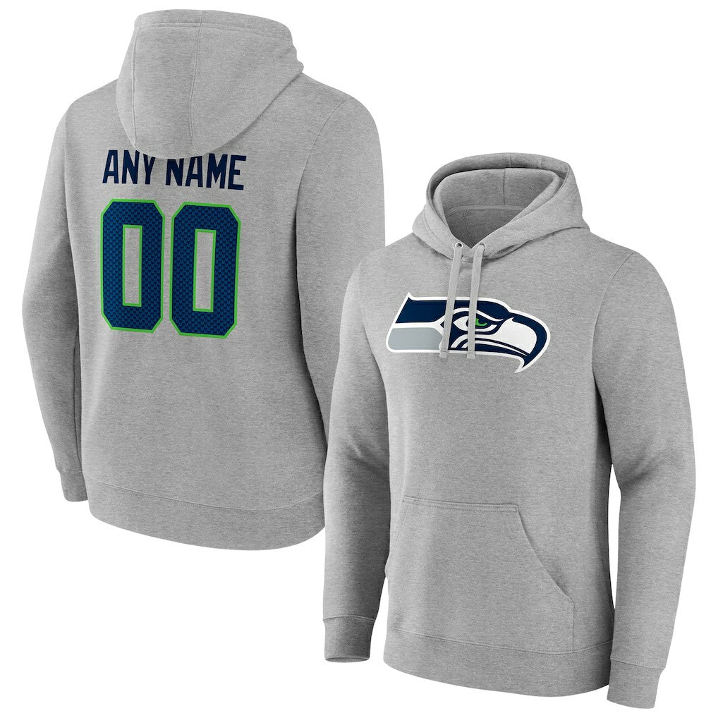 NFL Seattle Seahawks Team Authentic Custom Pullover Hoodie