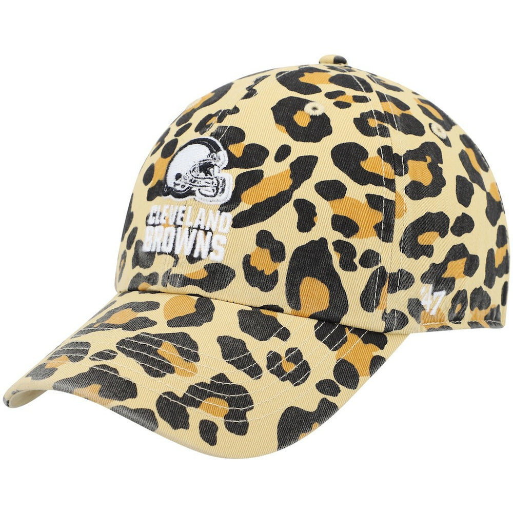 NFL Cleveland Browns '47 Women's Bagheera Clean Up Allover Adjustable Hat