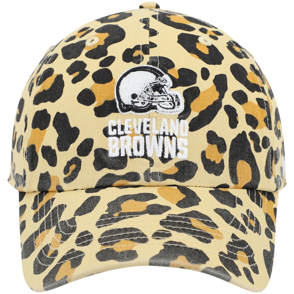 NFL Cleveland Browns '47 Women's Bagheera Clean Up Allover Adjustable Hat