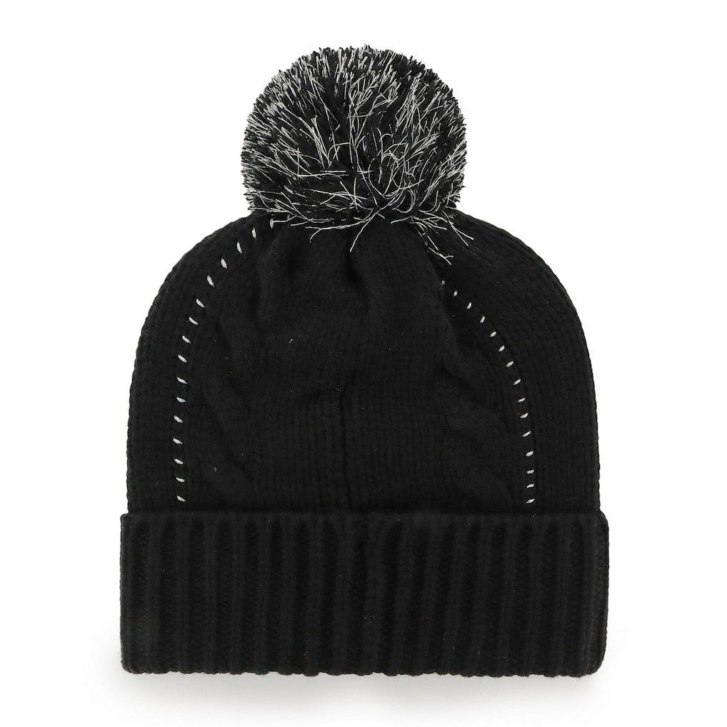 NFL New Orleans Saints '47 Women's Bauble Cuffed Knit Hat with Pom