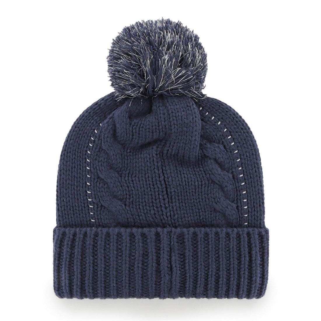 NFL Tennessee Titans '47 Women's Bauble Cuffed Knit Hat with Pom