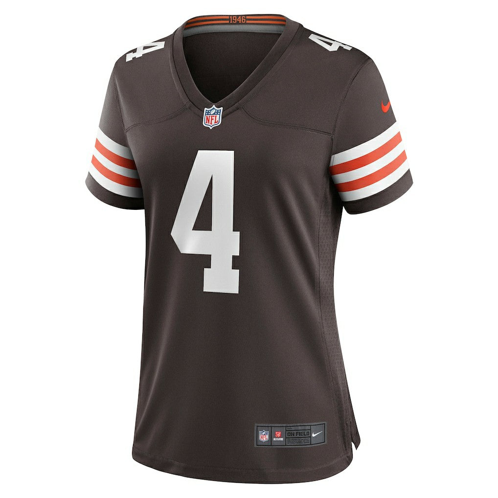NFL Cleveland Browns Deshaun Watson  Women's Player Jersey