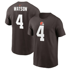 NFL Cleveland Browns Deshaun Watson  Player Name & Number T-Shirt