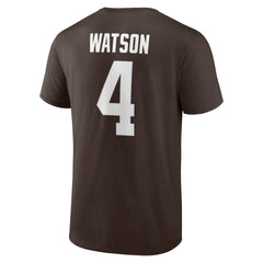 NFL Cleveland Browns Deshaun Watson  Player Icon Name & Number T-Shirt