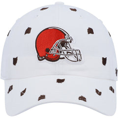 NFL Cleveland Browns '47 Women's Confetti Clean Up Logo Adjustable Hat