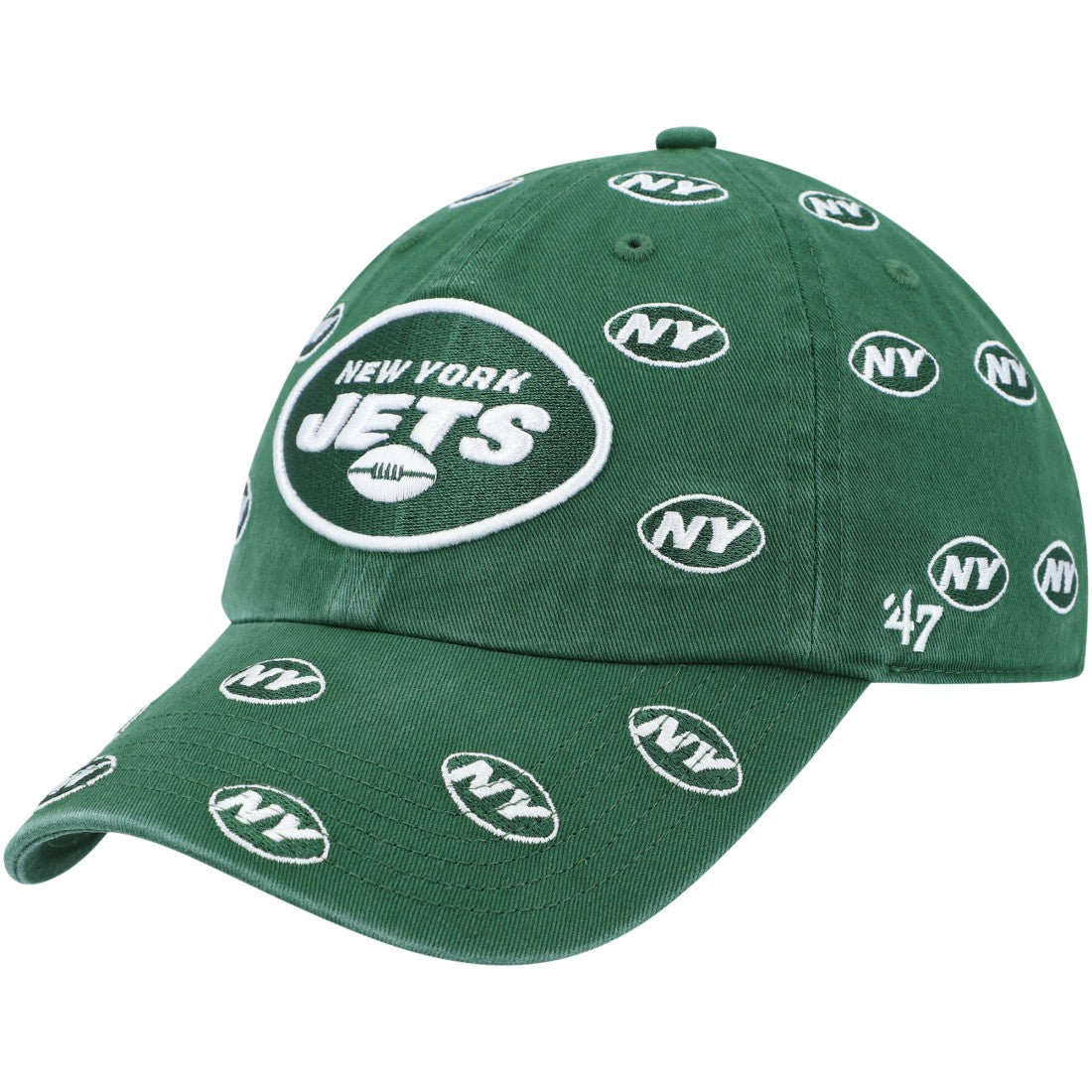 NFL New York Jets '47 Women's Confetti Clean Up Adjustable Hat
