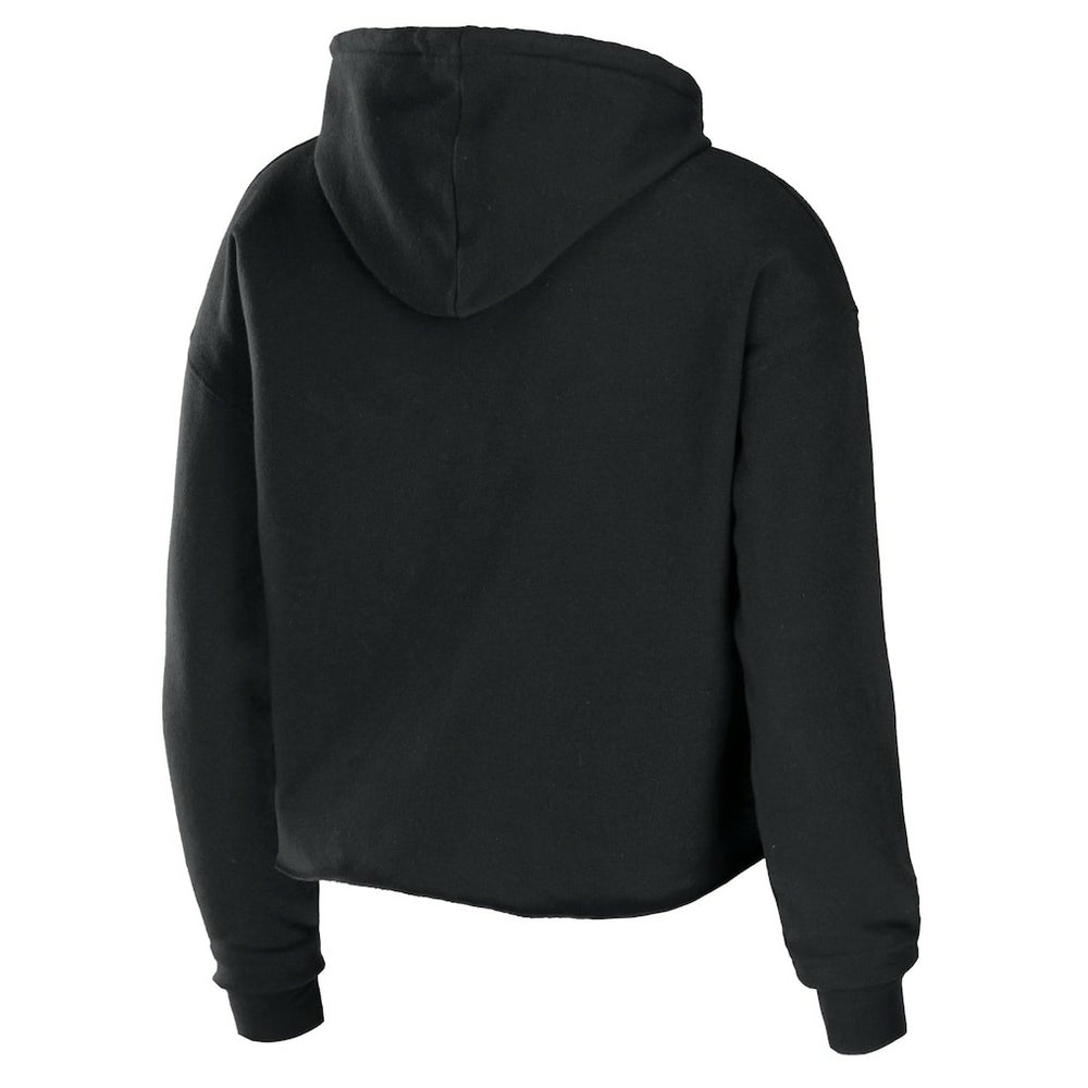 NFL Miami Dolphins WEAR by Erin Andrews Women's Cropped Sponge Fleece Pullover Hoodie