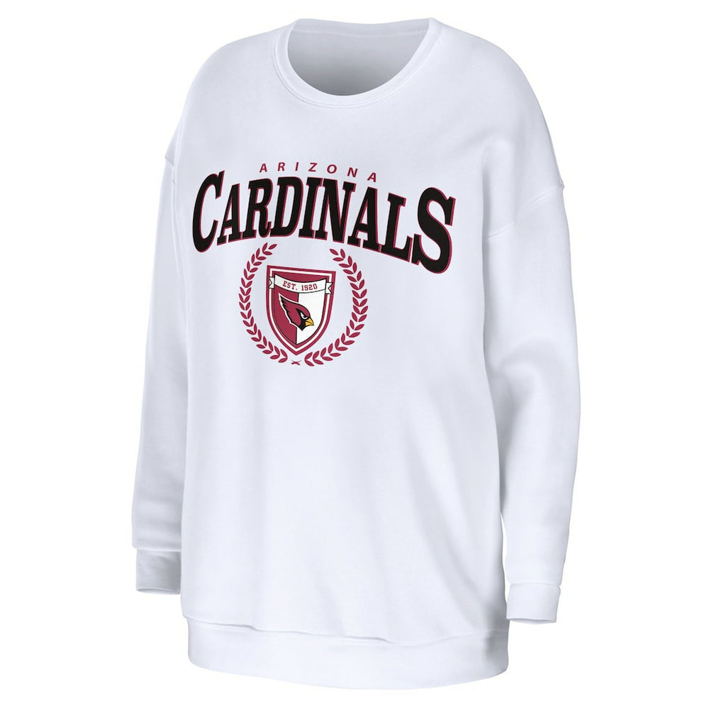 NFL Arizona Cardinals WEAR by Erin Andrews Women's Oversized Pullover Sweatshirt