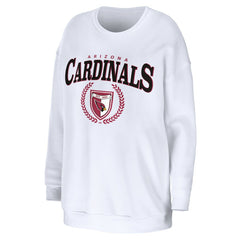 NFL Arizona Cardinals WEAR by Erin Andrews Women's Oversized Pullover Sweatshirt