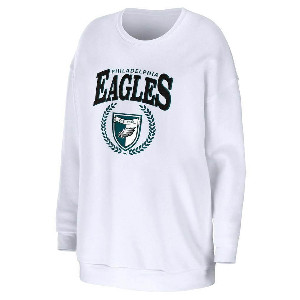 NFL Philadelphia Eagles WEAR by Erin Andrews Women's Oversized Pullover Sweatshirt