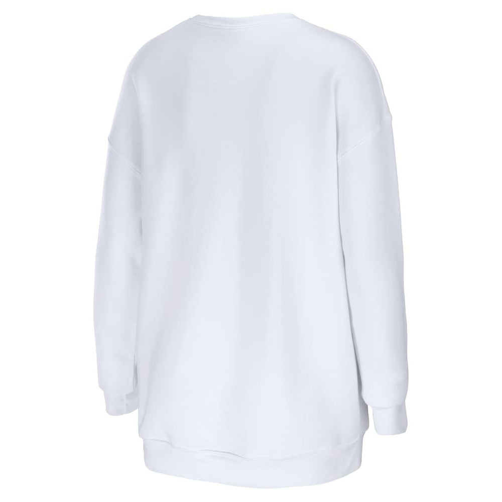 NFL Washington Commanders WEAR by Erin Andrews Women's Oversized Pullover Sweatshirt