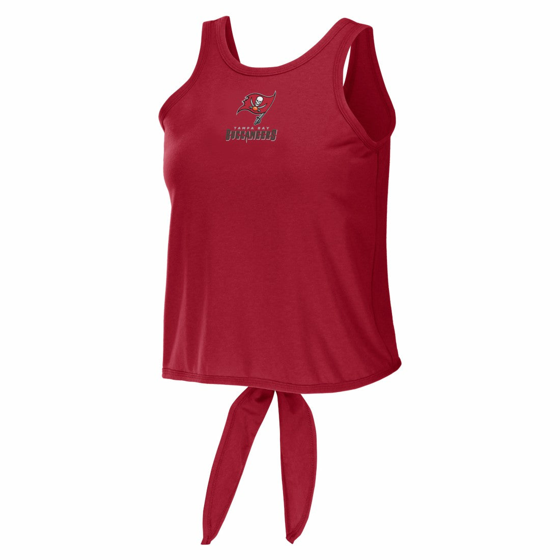 NFL Tampa Bay Buccaneers WEAR by Erin Andrews Women's Open Back Twist Tie Tank Top