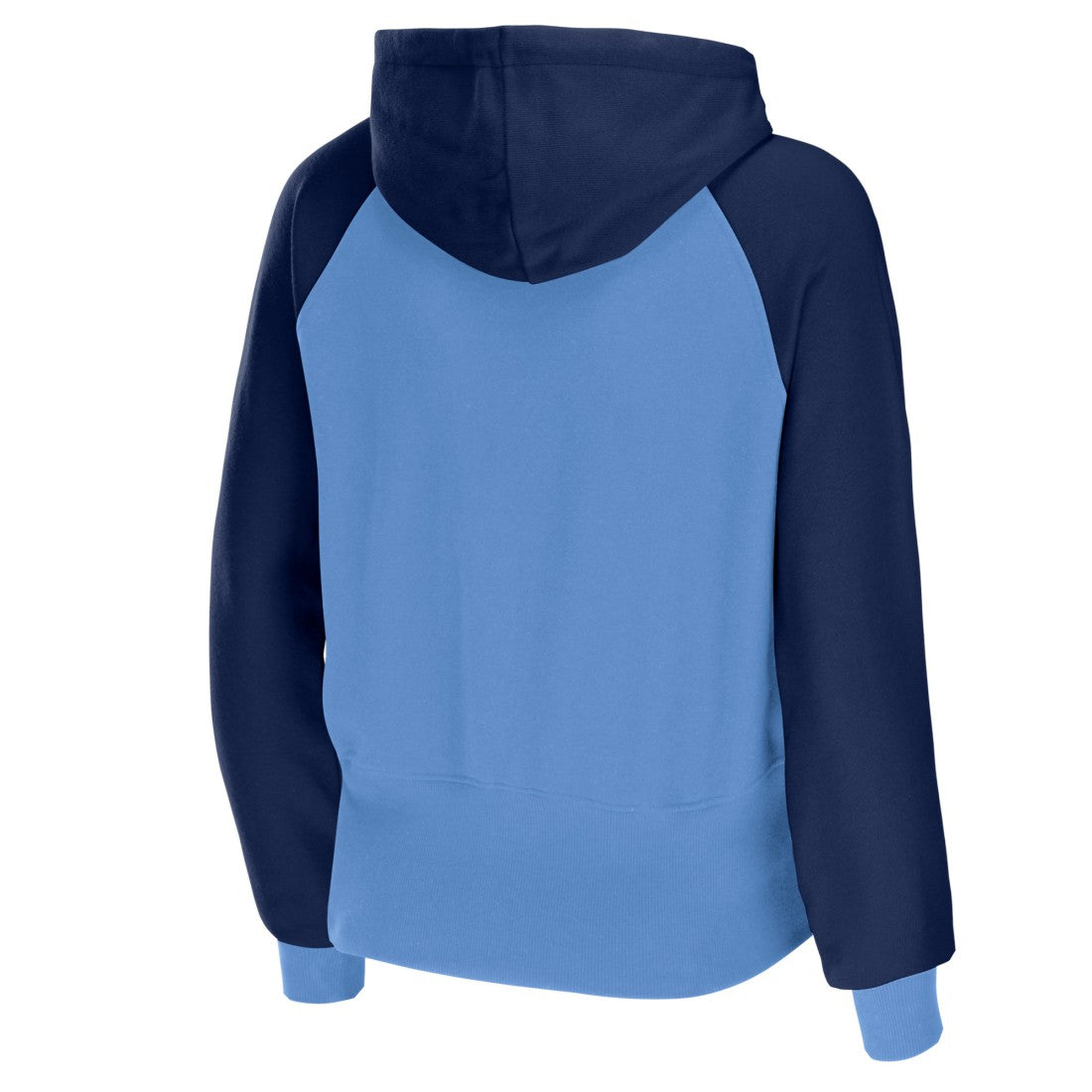 NFL Tennessee Titans WEAR by Erin Andrews Women's Colorblock Lightweight Full-Zip Hoodie