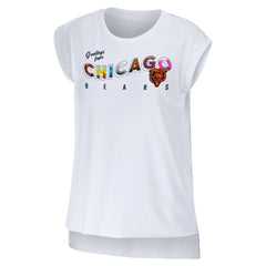 NFL Chicago Bears WEAR by Erin Andrews Women's Greetings From Muscle T-Shirt