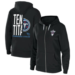 NFL Tennessee Titans WEAR by Erin Andrews Women's Sponge Fleece Full-Zip Hoodie