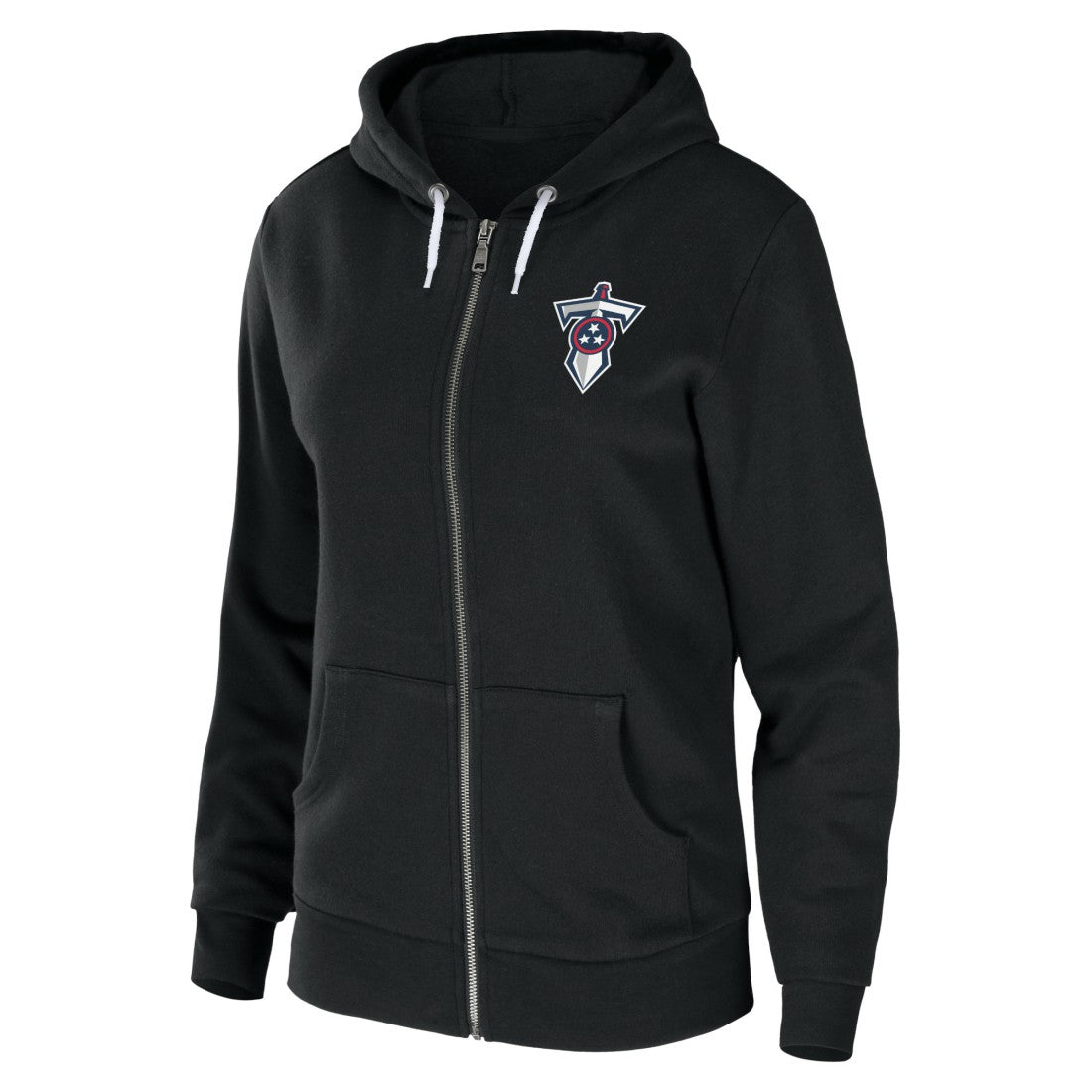 NFL Tennessee Titans WEAR by Erin Andrews Women's Sponge Fleece Full-Zip Hoodie