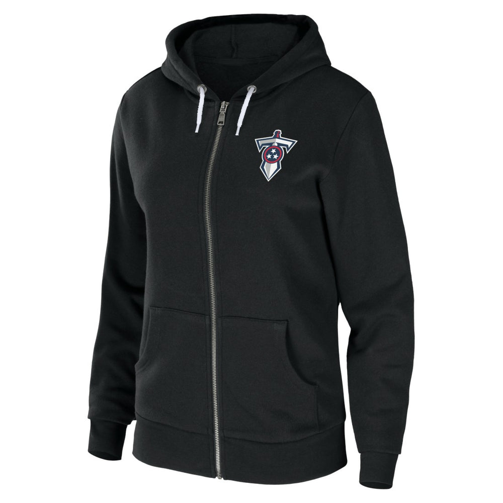 NFL Tennessee Titans WEAR by Erin Andrews Women's Sponge Fleece Full-Zip Hoodie