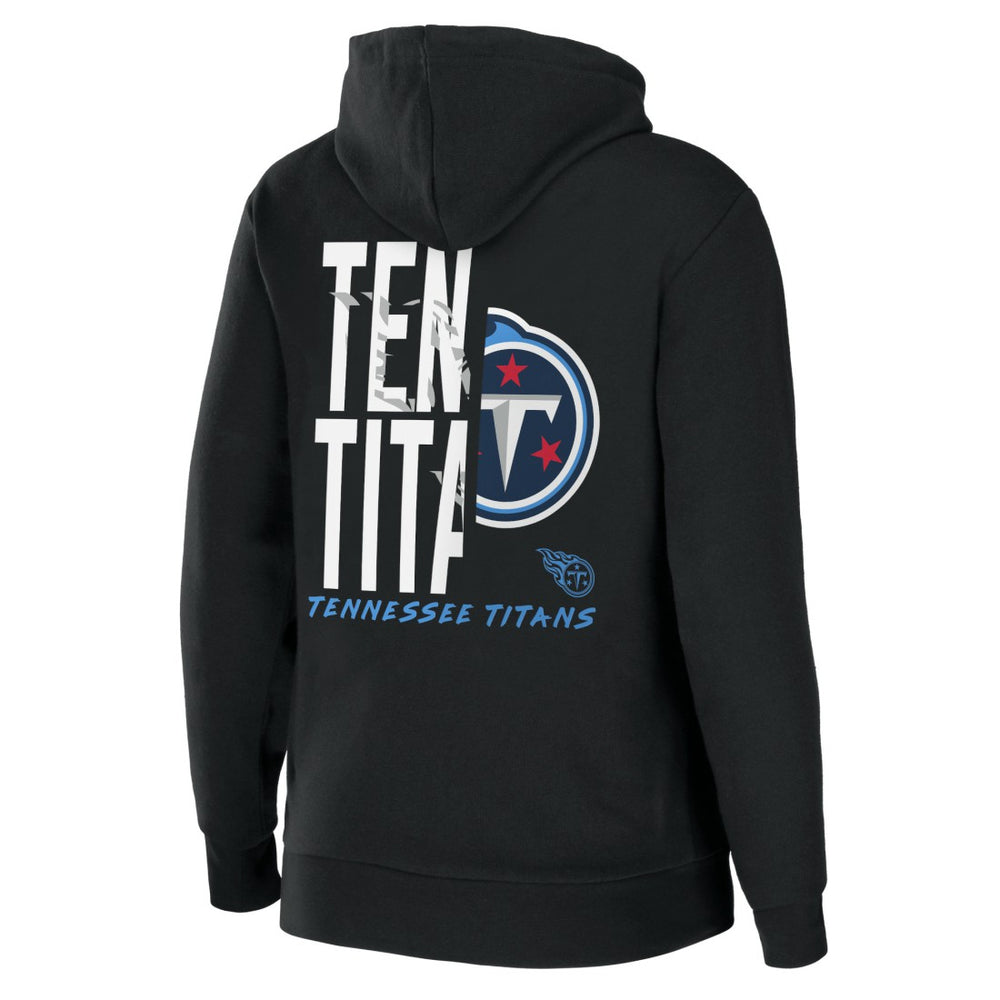 NFL Tennessee Titans WEAR by Erin Andrews Women's Sponge Fleece Full-Zip Hoodie
