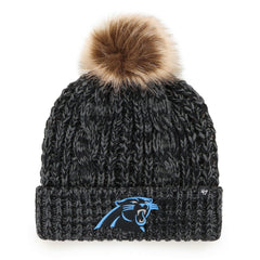 NFL Carolina Panthers '47 Women's Meeko Cuffed Knit Hat with Pom