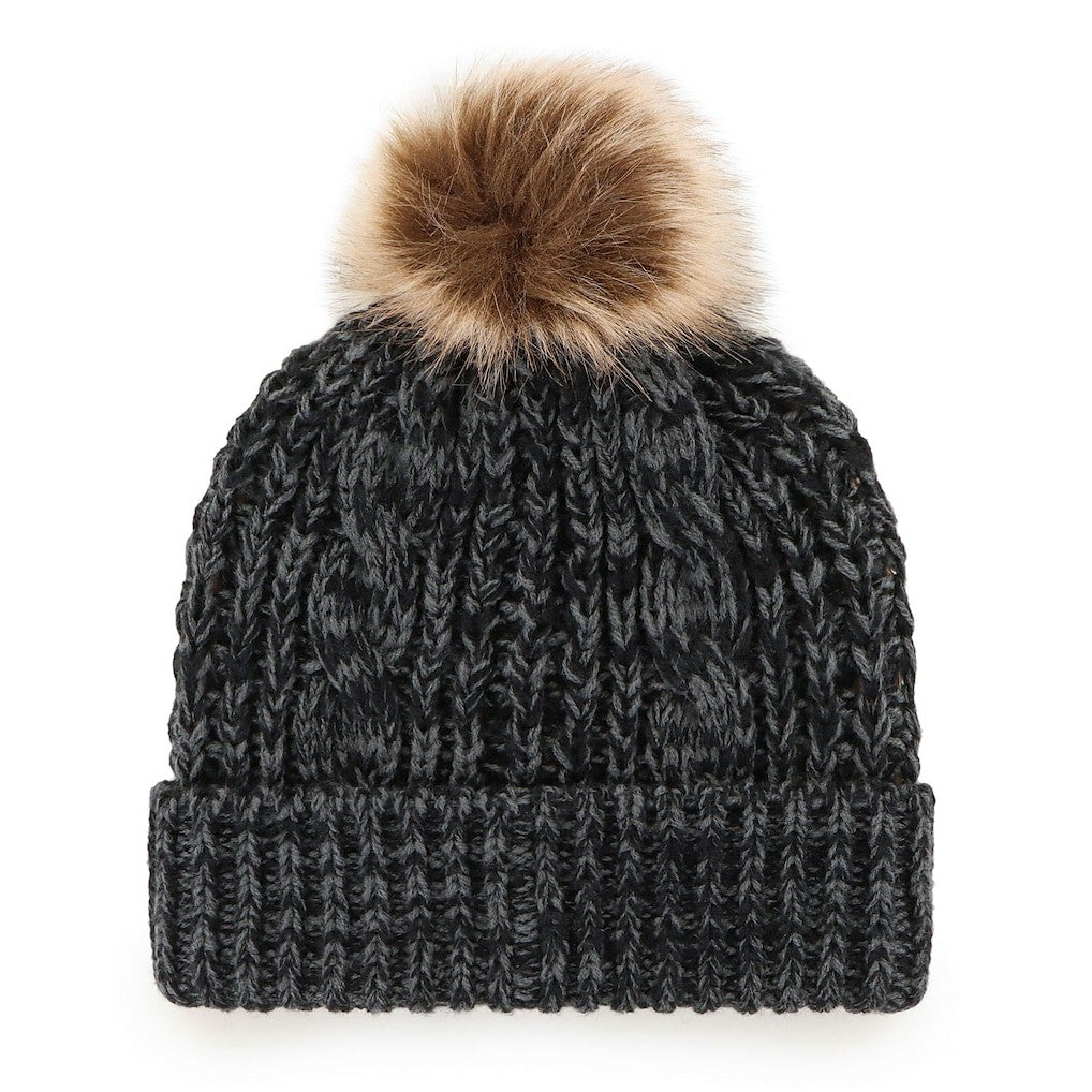 NFL Carolina Panthers '47 Women's Meeko Cuffed Knit Hat with Pom