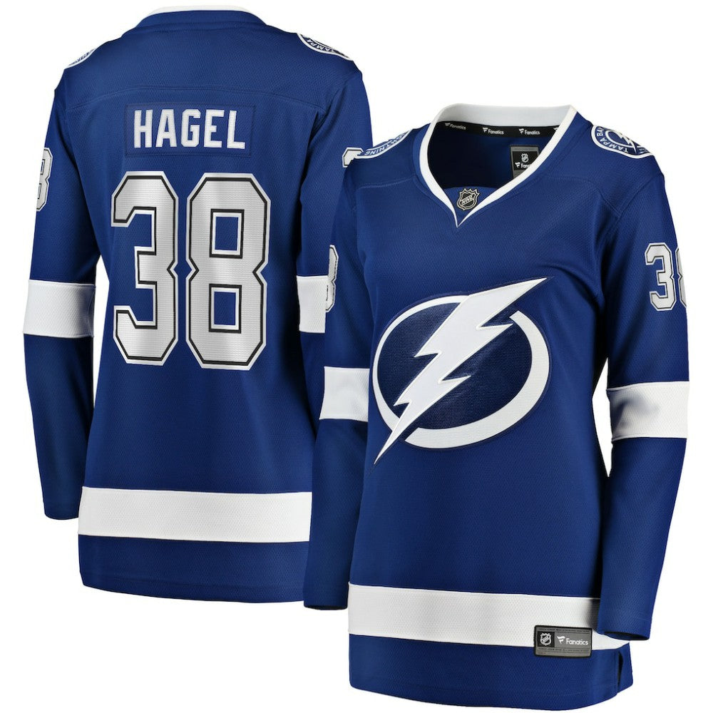 Brandon Hagel Tampa Bay Lightning Fanatics Women's Home Breakaway Player Jersey