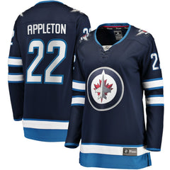 Mason Appleton Winnipeg Jets Fanatics Women's Home Breakaway Jersey