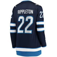 Mason Appleton Winnipeg Jets Fanatics Women's Home Breakaway Jersey