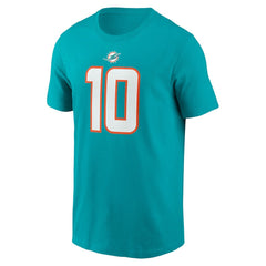 NFL Miami Dolphins Tyreek Hill  Player Name & Number T-Shirt