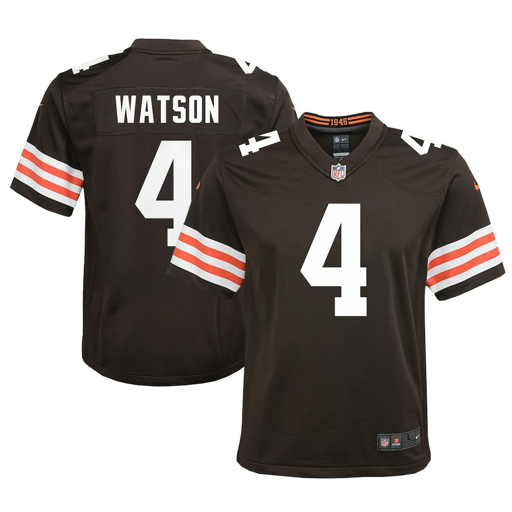 NFL Cleveland Browns Deshaun Watson  Youth Game Jersey
