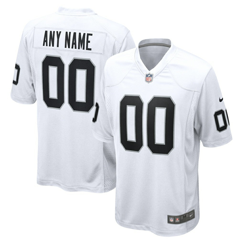 NFL Las Vegas Raiders Youth Team Custom Game Jersey