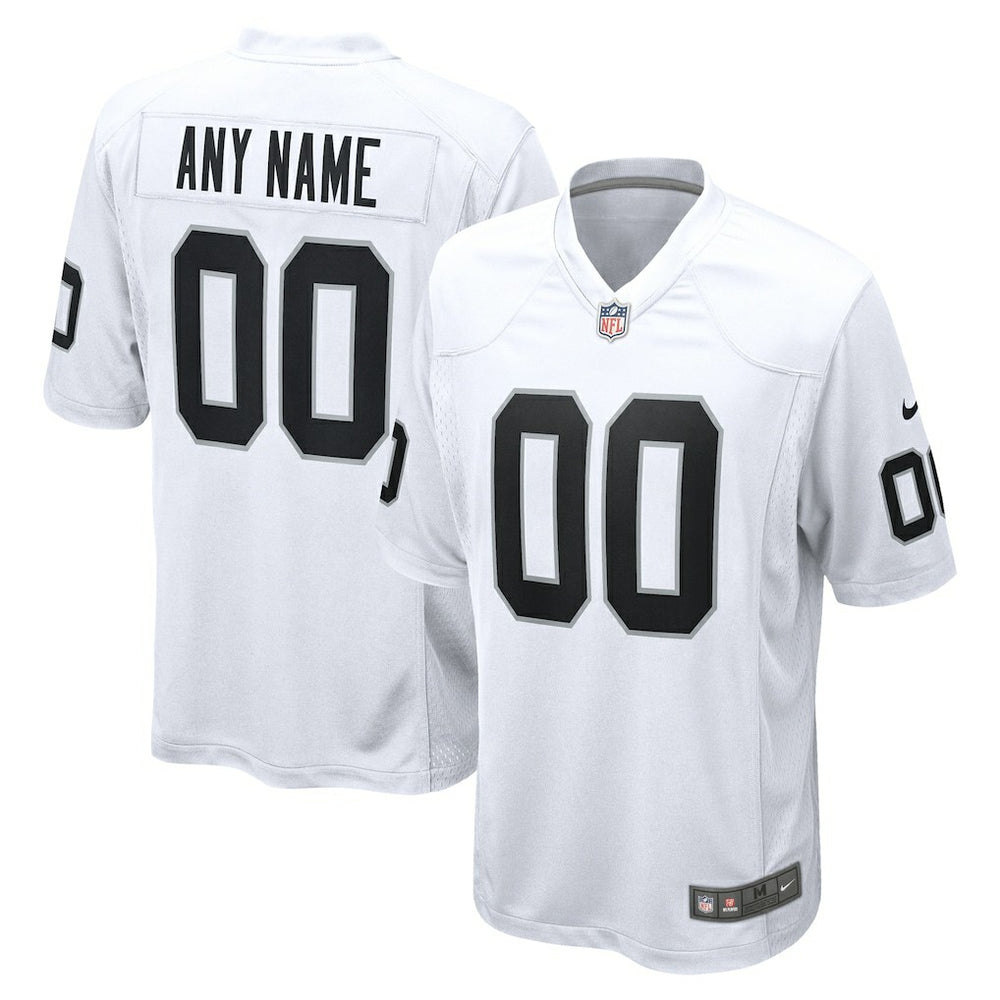 NFL Las Vegas Raiders Youth Team Custom Game Jersey