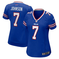 NFL Buffalo Bills Taron Johnson  Women's Game Player Jersey