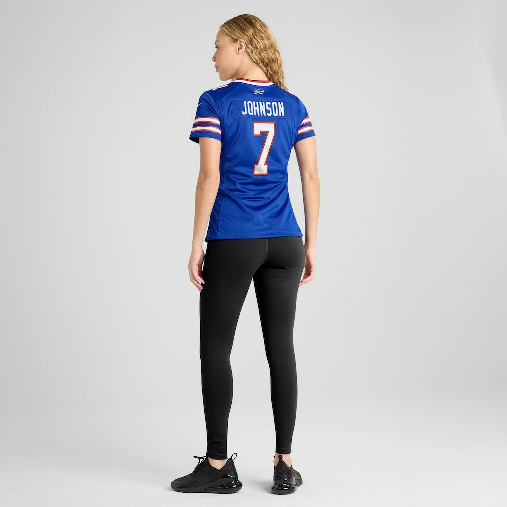 NFL Buffalo Bills Taron Johnson  Women's Game Player Jersey
