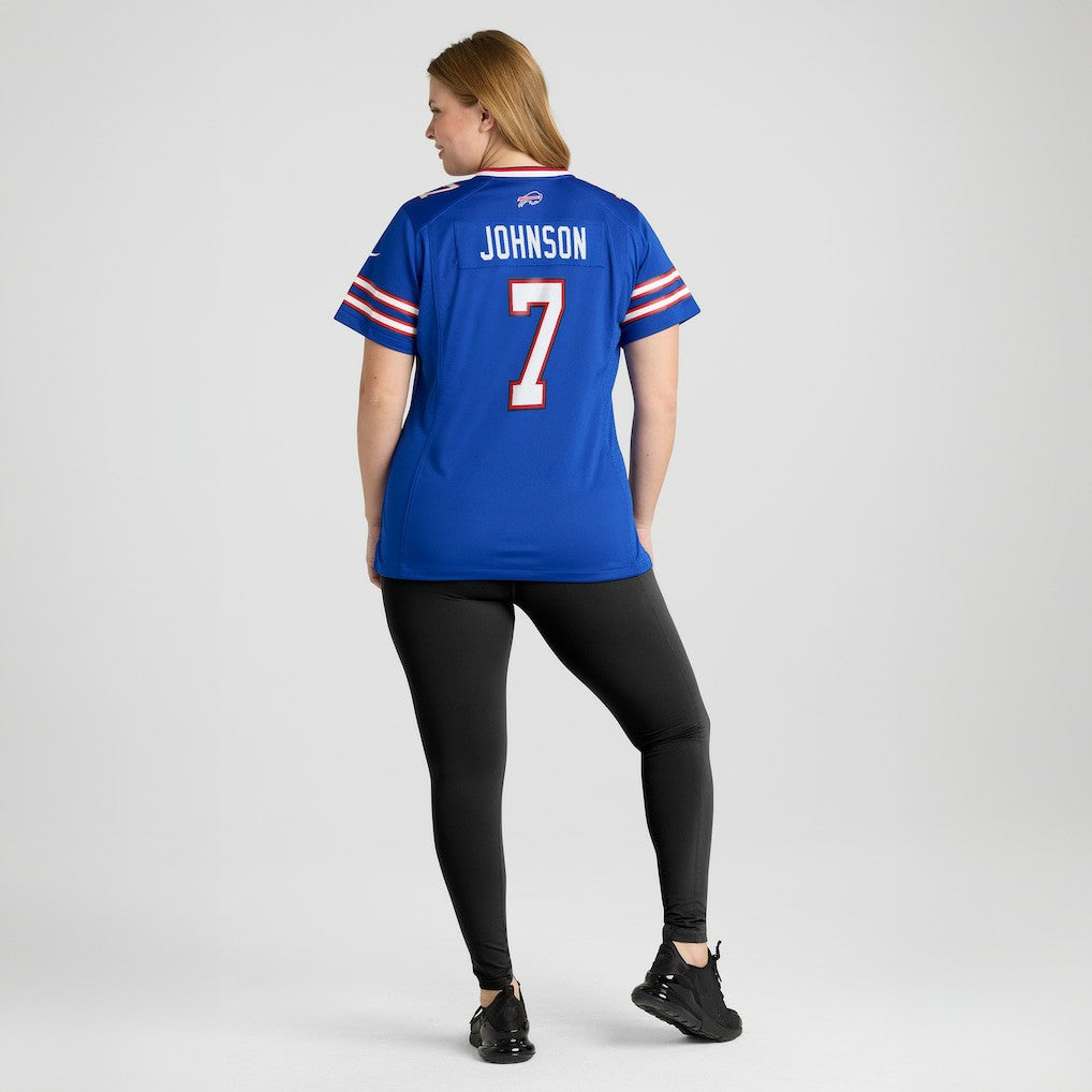 NFL Buffalo Bills Taron Johnson  Women's Game Player Jersey