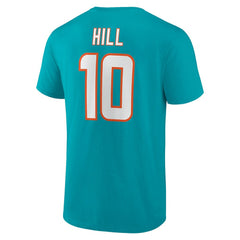 NFL Miami Dolphins Tyreek Hill  Player Icon Name & Number T-Shirt