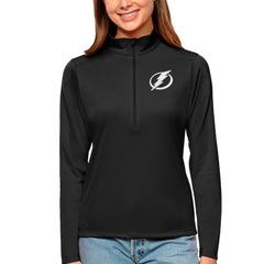Tampa Bay Lightning Antigua Women's Tribute Quarter-Zip Pullover Top