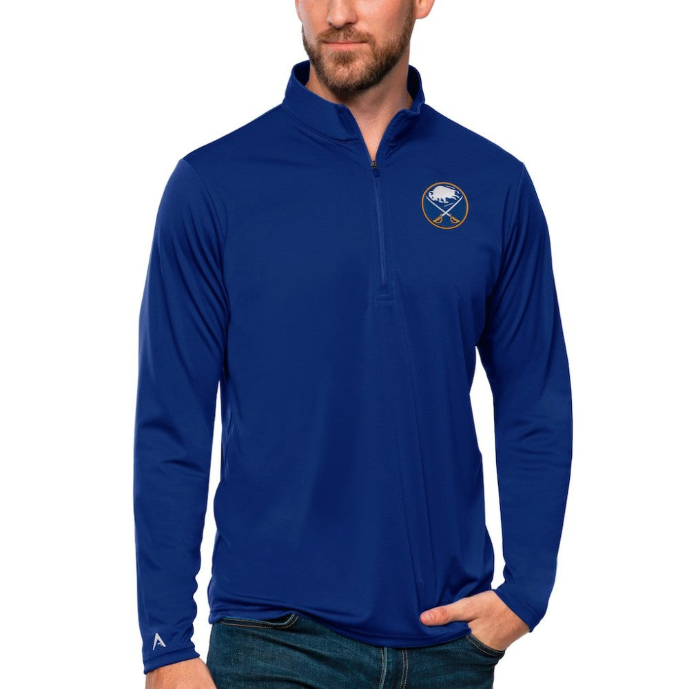 Buffalo Sabres Antigua Tribute Quarter-Zip Pullover Top