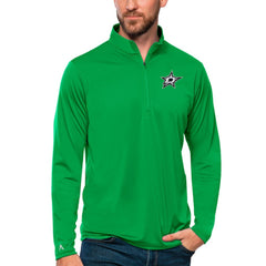 Dallas Stars Antigua Tribute Quarter-Zip Pullover Top